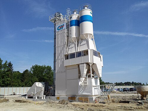 Concrete Mixer Machine, Industrial Batching Plant